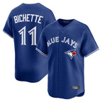 Toronto Blue Jays #11 Bo Bichette Player Royal Limited Home Stitched Baseball Jersey