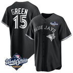 Toronto Blue Jays #15 Chad Green Player Black 2025 World Series City Connect Limited Stitched Baseball Jersey