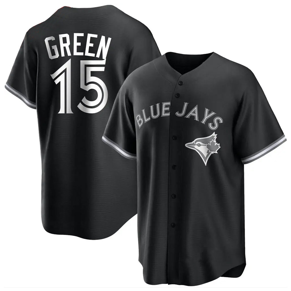 Toronto Blue Jays #15 Chad Green Player Black City Connect Limited Stitched Baseball Jersey