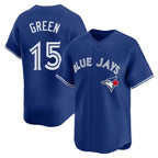 Toronto Blue Jays #15 Chad Green Player Royal Home Limited Stitched Baseball Jersey