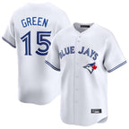 Toronto Blue Jays #15 Chad Green Player White Home Limited Stitched Baseball Jersey