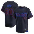 Toronto Blue Jays #30 Alejandro Kirk Player Black City Connect Stitched Baseball Jersey