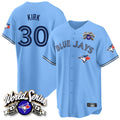 Toronto Blue Jays #30 Alejandro Kirk Player Blue 2025 American League All Stitched Baseball Jersey
