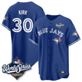 Toronto Blue Jays #30 Alejandro Kirk Player Royal 2025 World Series Limited Stitched Baseball Jersey