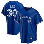 Toronto Blue Jays #30 Alejandro Kirk Player Royal Game Stitched Baseball Jersey