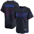 Toronto Blue Jays #34 Kevin Gausman Player Black City Connect Stitched Baseball Jersey