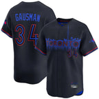 Toronto Blue Jays #34 Kevin Gausman Player Black City Connect Stitched Baseball Jersey