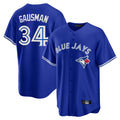 Toronto Blue Jays #34 Kevin Gausman Player Royal Alternate Replica Player Stitched Baseball Jersey