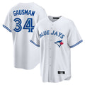 Toronto Blue Jays #34 Kevin Gausman Player White Home Game Stitched Baseball Jersey