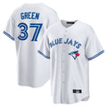 Toronto Blue Jays #37 Chad Green Player White Home Limited Stitched Baseball Jersey