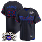 Toronto Blue Jays #39 Trey Yesavage Player Black 2025 American League Limited All Stitched Baseball Jersey