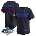 Toronto Blue Jays #39 Trey Yesavage Player Black AL East Division Limited All Stitched Baseball Jersey