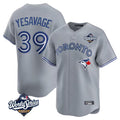 Toronto Blue Jays #39 Trey Yesavage Player Gray 2025 American League Limited All Stitched Baseball Jersey