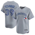 Toronto Blue Jays #39 Trey Yesavage Player Gray Home Limited Stitched Baseball Jersey