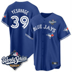 Toronto Blue Jays #39 Trey Yesavage Player Royal 2025 World Series Limited All Stitched Baseball Jersey