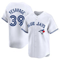 Toronto Blue Jays #39 Trey Yesavage Player White Home Limited Stitched Baseball Jersey