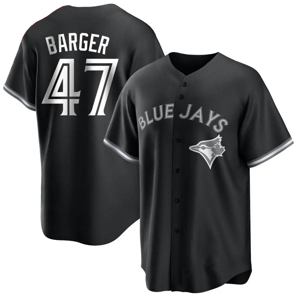Toronto Blue Jays #47 Addison Barger Player Black City Connect Limited Stitched Baseball Jersey