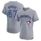 Toronto Blue Jays #47 Addison Barger Player Gray Elite Limited Stitched Baseball Jersey