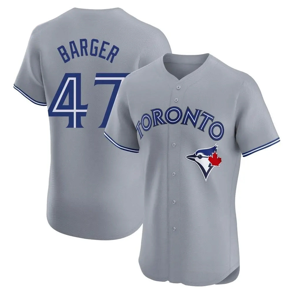 Toronto Blue Jays #47 Addison Barger Player Gray Elite Limited Stitched Baseball Jersey