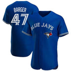 Toronto Blue Jays #47 Addison Barger Player Royal Elite Limited Stitched Baseball Jersey