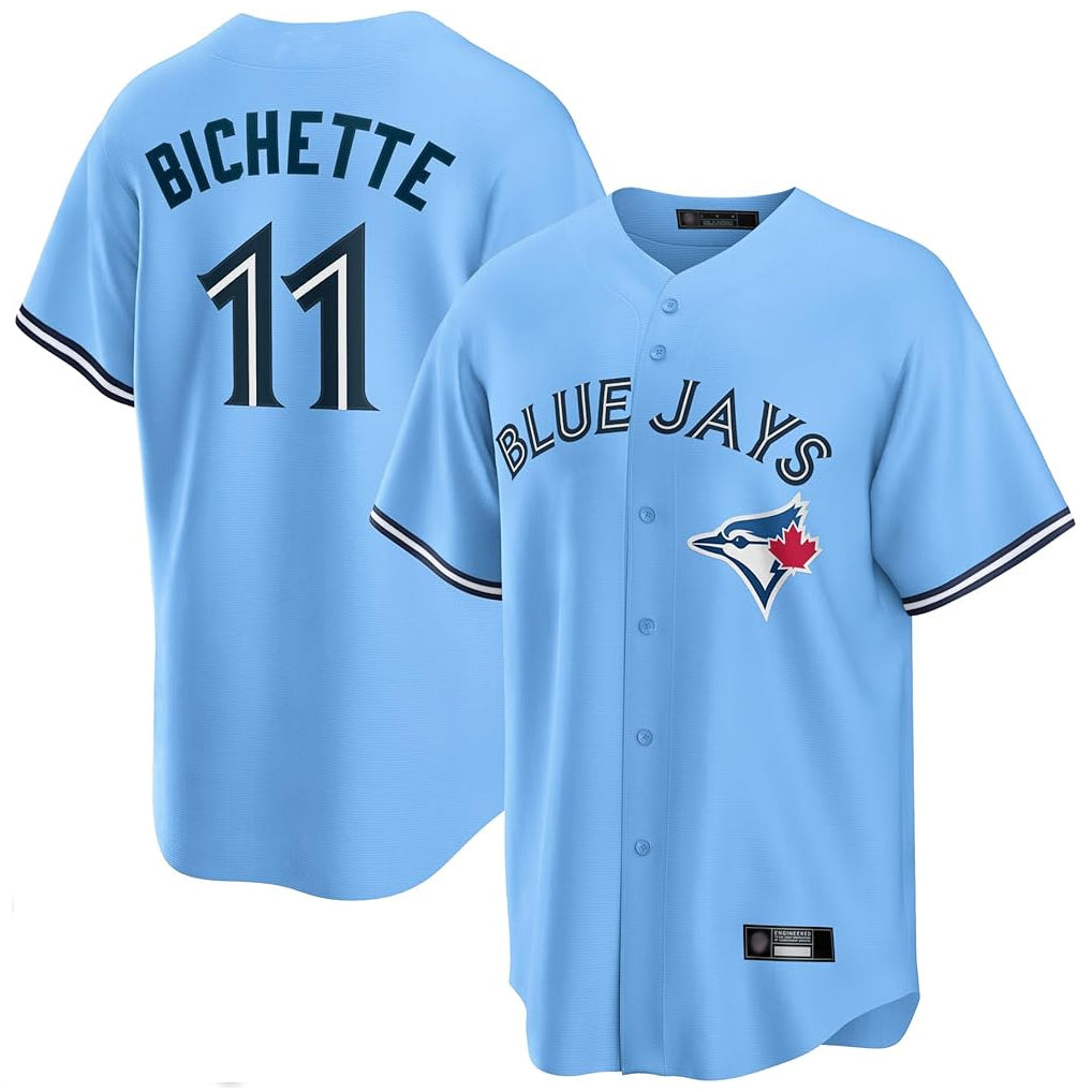 Toronto Blue Jays #11 Bo Bichette Player Blue Home Limited Stitched Baseball Jersey