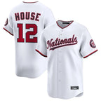 Washington Nationals #12 Brady House Player White Alternate Limited Game Stitched Baseball Jersey
