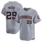 Washington Nationals #29 James Wood Player Gray City Connect Limited Alternate Stitched Baseball Jersey