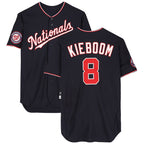 Washington Nationals #8 Carter Kieboom Player Navy Home Game Stitched Baseball Jersey