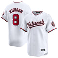 Washington Nationals #8 Carter Kieboom Player White Home Limited Stitched Baseball Jersey
