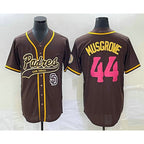 San Diego Padres #44 Joe Musgrove Brown Jereymy NEW 2023 City Connect Cool Base Stitched Jersey