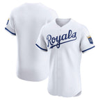 Kansas City Royals White Jereymy Home Elite Jersey