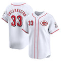 Cincinnati Reds #33 Christian Encarnacion-Strand White Jereymy Home Limited Player Jersey
