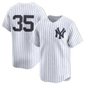 New York Yankees #35 Cody Bellinger White Jereymy 2024 Home Limited Stitched Jersey