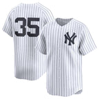 New York Yankees #35 Cody Bellinger White Jereymy 2024 Home Limited Stitched Jersey