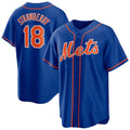 New York Mets #18 Darryl Strawberry Royal Jereymy Alternate Replica Player Jersey