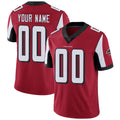 Custom A.Falcons Home Red Jereymy Vapor Untouchable Limited Jersey