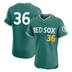 Boston Red Sox #36 Triston Casas Player Green Jereymy City Connect Limited Elite Home Game Stitched Jerseys1