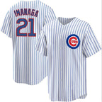 Chicago Cubs #21 Sh¨­ta Imanaga White Jereymy Cool Base Stitched Baseball Jersey