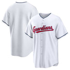 Cleveland Guardians White Jereymy Home Blank Replica Jersey