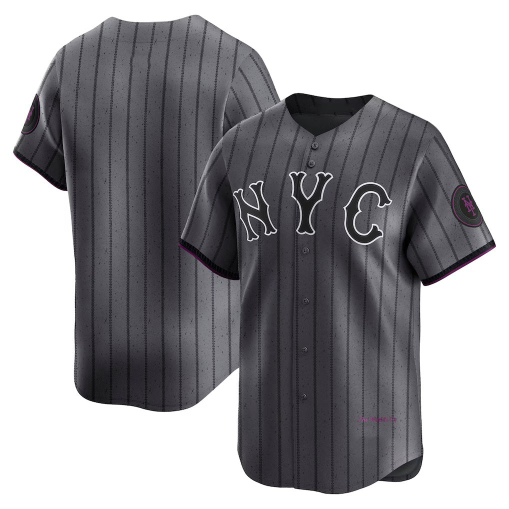 New York Mets Gray Jereymy City Connect Limited Jersey