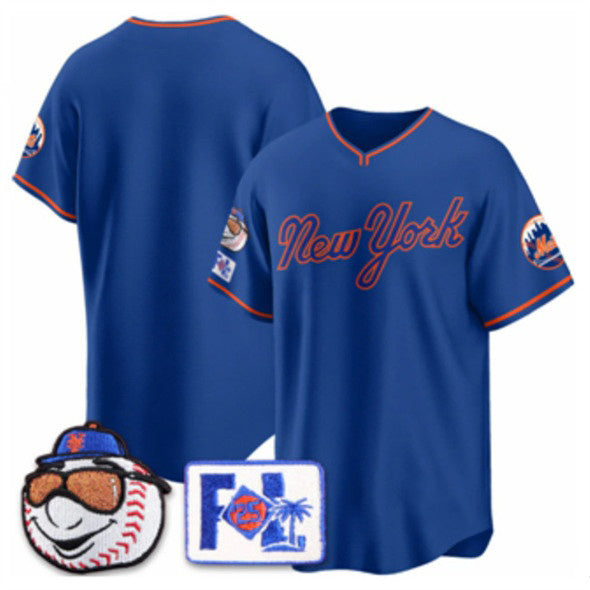 New York Mets Blank Royal Jereymy 2025 Spring Training Stitched Jersey