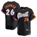 San Francisco Giants #26 Matt Chapman Black Jereymy Anthracite 2025 City Connect Limited Jersey