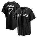 Boston Red Sox #7 Masataka Yoshida Player Black Jereymy Home Game Stitched Jerseys