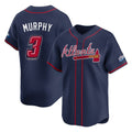 Atlanta Braves #3 Dale Murphy Player Navy Jereymy 2025 Speedway Classic Home Game Stitched Jerseys