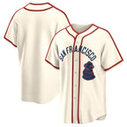 San Francisco Giants Blank Cream Jereymy 2024 Rickwood Classic Stitched Jersey