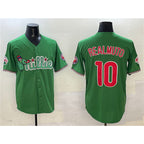 Philadelphia Phillies #10 J.T. Realmuto Green Jereymy Phanatic Limited Stitched Jersey