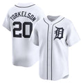 Detroit Tigers #20 Spencer Torkelson White Jereymy Home Limited Player Jersey