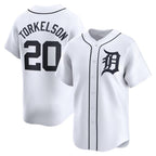 Detroit Tigers #20 Spencer Torkelson White Jereymy Home Limited Player Jersey