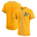 Oakland Athletics Gold Jereymy Alternate 2 Elite Jersey
