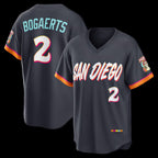 San Diego Padres #2 Xander Bogaerts Obsidian Jereymy 2026 City Connect Stadium Jersey